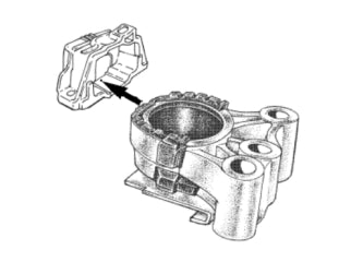 SOPORTES DE MOTOR FIAT TORO 2.0 JTD 4X4 REPUESTO SOPORTE DE MOTOR LADO DERECHO NO HIDRAULICO_