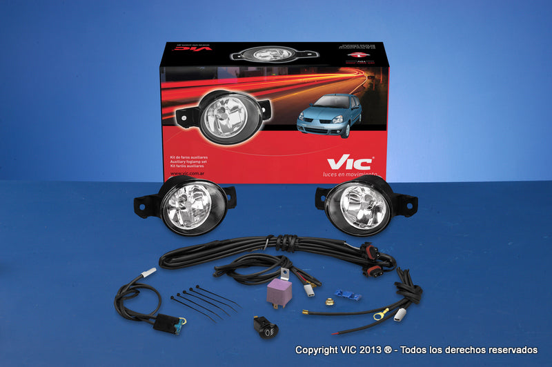 FARO AUXILIAR VIC KIT SIN SOPORTE (1806) - RENAULT CLIO III F1 / RENAULT CLIO III F2 / RENAULT LAGUNA II F1 Y 9 MÁS