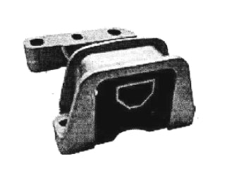SOPORTES DE MOTOR VOLKSWAGEN POLO/VIRTUS/T-CROSS 1.6 16V MSI NIVUS 1.0 TSI CAJA AUTOMATICA SOPORTE DE MOTOR DERECHO_