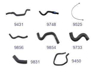 MANGUERAS KIT DE REFRIGERACION PEUGEOT 206 1.6 NAFTA-16V-TU5JP4 1999/2005
