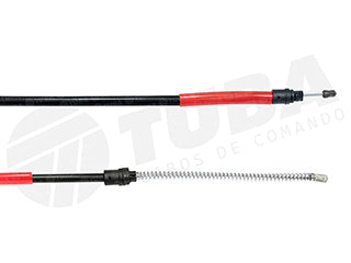 CABLES FRENO DE MANO LIVIANOS PEUGEOT 206/207/HOGGAR FRENO TRASERO DERECHO/IZQUIERDO A CAMPANA - LARGO 1670 MM_
