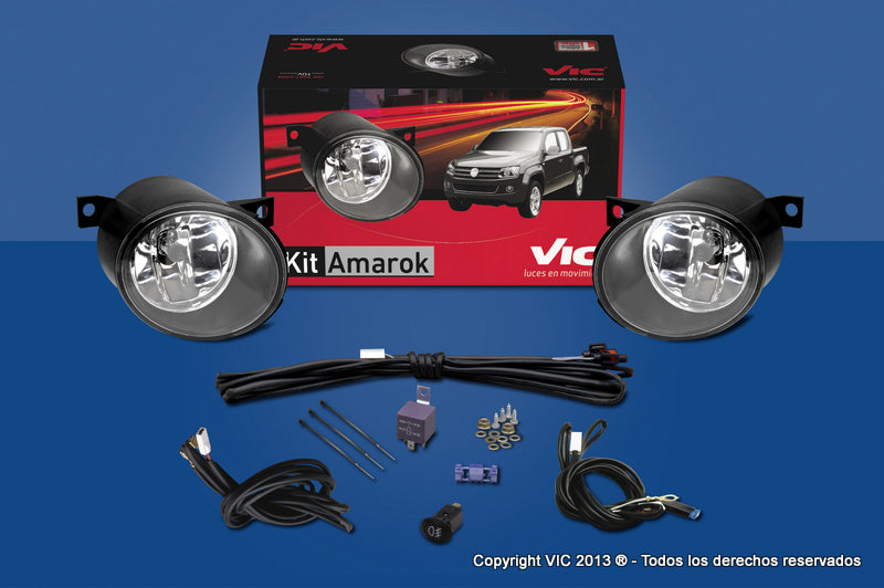 FARO AUXILIAR VIC KIT (3700) - VOLKSWAGEN AMAROK F1 10/16