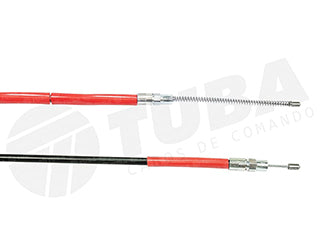 CABLES FRENO DE MANO LIVIANOS FORD RANGER 97/01 FRENO TRASERO DERECHO - LARGO 2140 MM_
