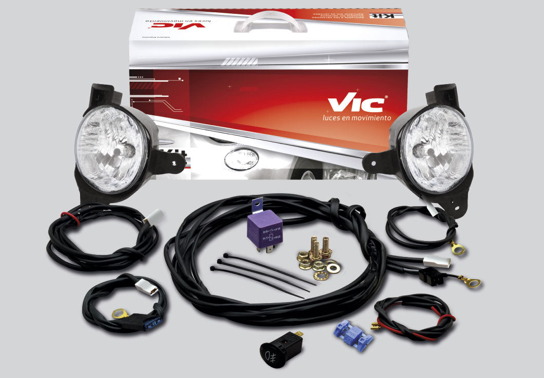 FARO AUXILIAR VIC KIT (3903) - TOYOTA HILUX 12/15