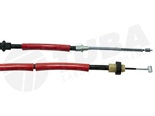 CABLES FRENO DE MANO LIVIANOS FIAT ARGO/CRONOS 1.3 8V-1.8 16V 17/.. FRENO IZQUIERDO A CAMPANA - LARGO 1665 MM_