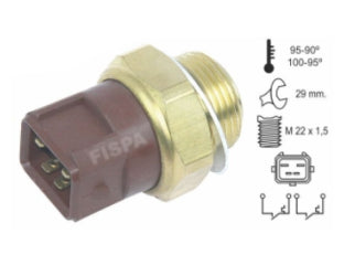 BULBOS TEMPERATURA ELECTROVENT FORD ESCORT 1.6 16V-1.8 16V-1.8 TD/MONDEO/SIERRA 1.8 TD 95-90/100-95_