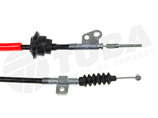 CABLES FRENO DE MANO LIVIANOS TOYOTA HILUX 06/15 CABLE ENSAMBLE FRONTAL-PALANCA - LARGO 1285 MM_