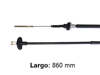 CABLES DE EMBRAGUE LIVIANOS CHEVROLET SPARK 09/.. / DAEWOO MATIZ 98/.. LARGO 860 MM - FREMEC 3844_