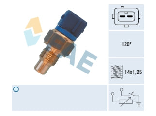 BULBOS TEMPERATURA DE AGUA PEUGEOT 206/306/PARTNER/EXPERT 1.9 D / CITROEN BERLINGO/XSARA 1.9 D_