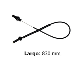 CABLES DE ACELERADOR LIVIANOS FIAT UNO MILLE 1.0 8V MPI/UNO/DUNA 1.3 8V FIRE 03/.. LARGO 830 MM_