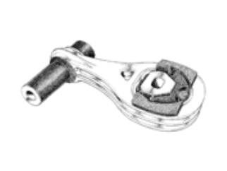 SOPORTES DE MOTOR FIAT LINEA 1.9 16V SOPORTE TRASERO DE MOTOR_
