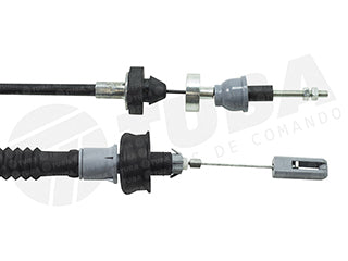 CABLES DE EMBRAGUE LIVIANOS PEUGEOT 206 2.0 16V EW10-2.0 HDI DW10 - REGULACION AUTOMATICA - LARGO 930 MM _