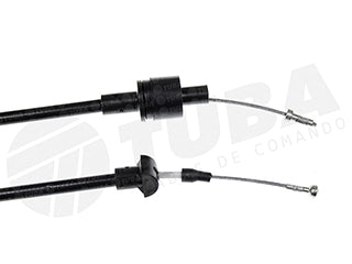 CABLES DE EMBRAGUE LIVIANOS FORD ESCORT/ORION 1.6 AE-CHT 83/.. ADAPTACION - CON REGULADOR - LARGO 1270 MM_