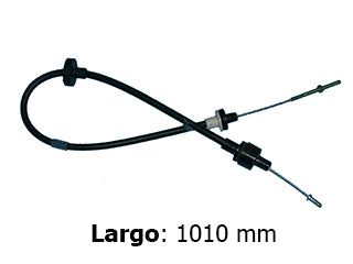 CABLES DE EMBRAGUE LIVIANOS FORD ESCORT 1.8 AP 89/92 CAJA DE 5 VELOCIDADES - CON REGULADOR - LARGO 1010 MM - FREMEC 3625_