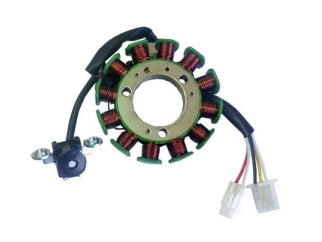 ESTATORES / BOBINAS MOTOS YAMAHA CRYPTON NEW 110 ESTATOR 12 POLOS CON CONEXION A MASA REEMPLAZO PIETCARD 241_
