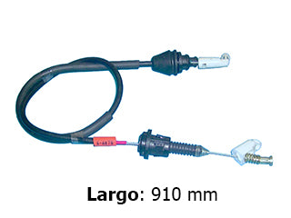 CABLES DE ACELERADOR LIVIANOS RENAULT CLIO II 16V 99/02/SYMBOL LARGO 910 MM - FREMEC 3796_
