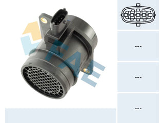CAUDALIMETRO- SENSOR MASA AIRE - MAF FIAT STRADA 1.3 D/PUNTO 1.3 JTD/STILO 1.9 D / ALFA ROMEO 147 1.9 8V JTDM-1.9 16V JTD-1.9 16V JTDM_