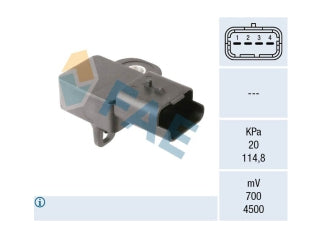 SENSORES DE PRESION MAP PEUGEOT 208 / CITROEN C3 1.2 12V PURETECH EB2_
