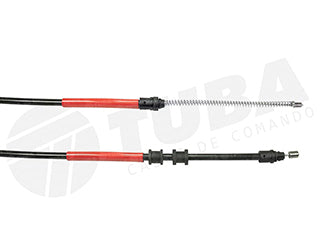 CABLES FRENO DE MANO LIVIANOS RENAULT KANGOO 98/.. FRENO TRASERO DERECHO A CAMPANA - LARGO 1470 MM_