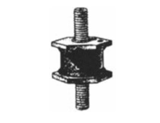 VARIOS GOMA-METAL MERCEDES BENZ CAMION 608 SOPORTE DE RADIADOR FIJACION SUPERIOR _