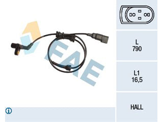 SENSORES DE ABS FORD KA 1.3-1.6 TRASERO AMBOS LADOS_