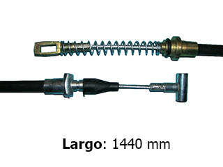 CABLES FRENO DE MANO LIVIANOS IVECO DAILY 70C16/70C17 HD ECOLINE 08/.. DUAL - FRENO TRASERO DERECHO/IZQUIERDO - LARGO 1440 MM - FR