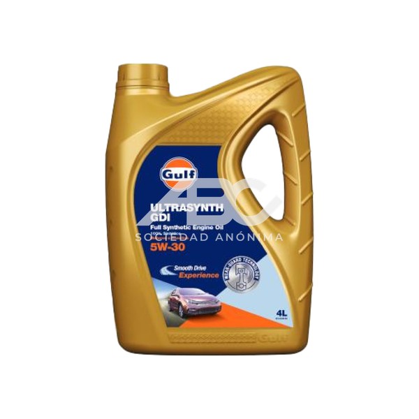 ACEITE GULF ULTRASYNTH GDI 5W30 4 LITROS 01.0.28.42