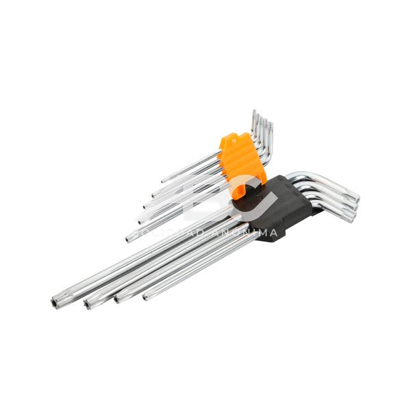 SET 9 LLAVES LARGAS TORX T10-T50 TOLSEN 015-20057