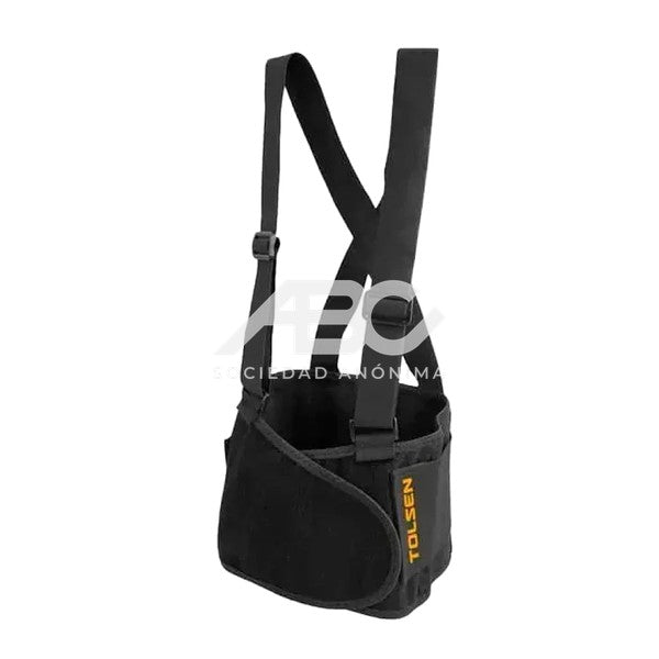 FAJA LUMBAR C/TIRANTE AJUSTABLE 110CM TALLE M TOLSEN 015-45242