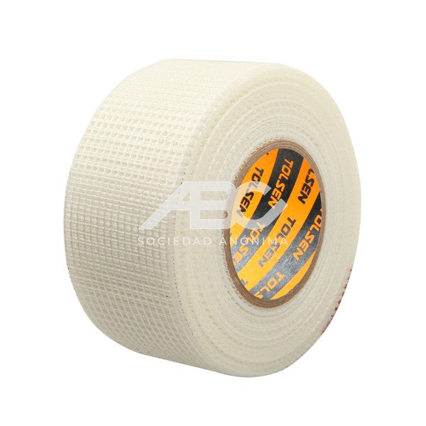 CINTA FIBRA VIDRIO AUTOADHESIVA YESO 48 MM X 45 METROS TOLSEN 015-50270