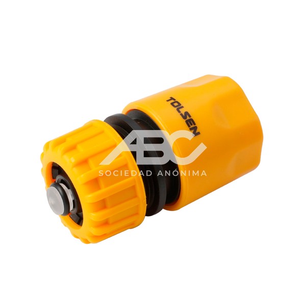 ACOPLE RAPIDO C/TOPE DE AGUA 1/2" TOLSEN 015-57117