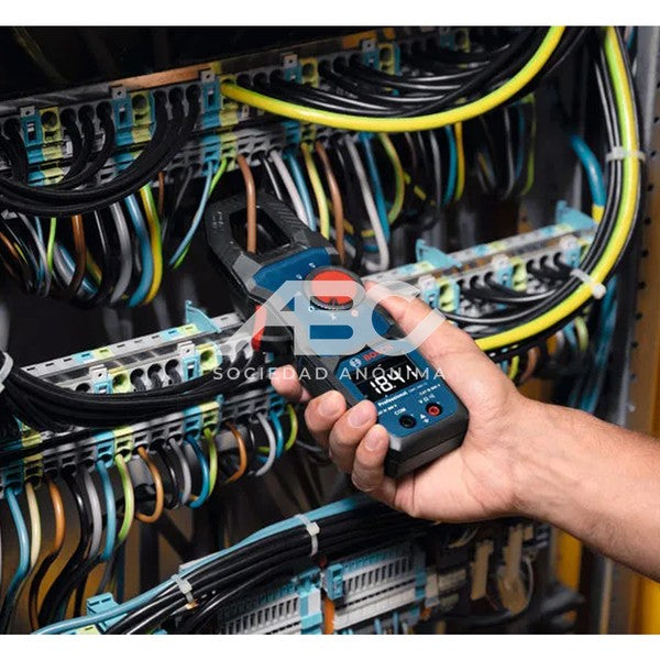 PINZA PARA MEDIR HASTA 600 AMPERIOS CON SEGURIDAD Y PRACTICIDAD BOSCH 0601077600