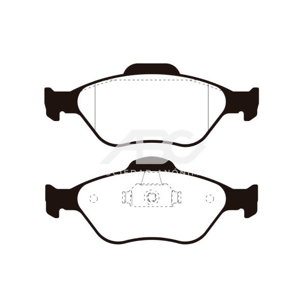 PASTILLAS DE FRENO - PAST. DEL XSARA/307/207/MEGANE BOSCH 0986BB5028