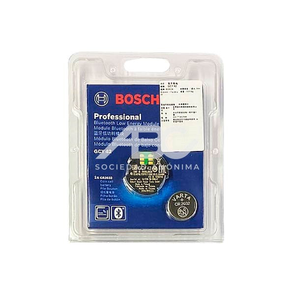 A TRAVÉS DEL MÓDULO GCY 42 SE PUEDE ESTABLECER CONECTIVIDAD ENTRE LAS HERRAMIENTAS CON SU BOSCH 1600A01L2W