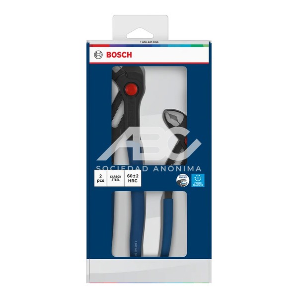 SET 2 ALICATES PICO DE LORO SIN MANGO SOFT GRIP BOSCH 1600A03DN6