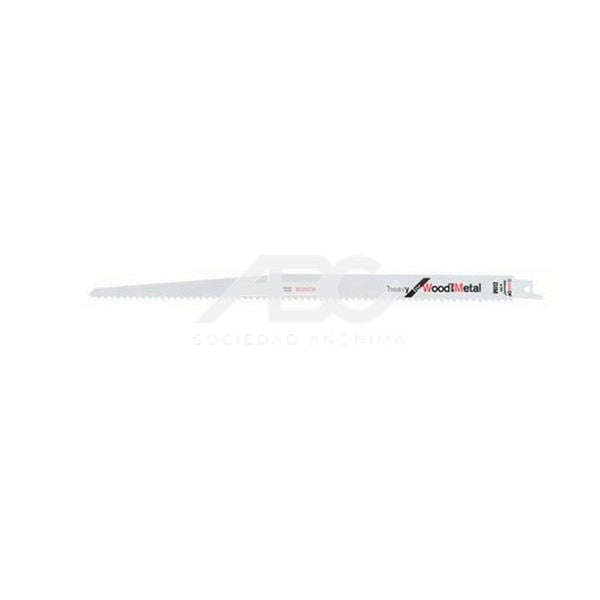 S1411DF - MADERA CON CLAVOS/ METAL, TABLAS VIRUTA PRENSADA, GFK/ EPOXI - X 2U BOSCH 2608654834