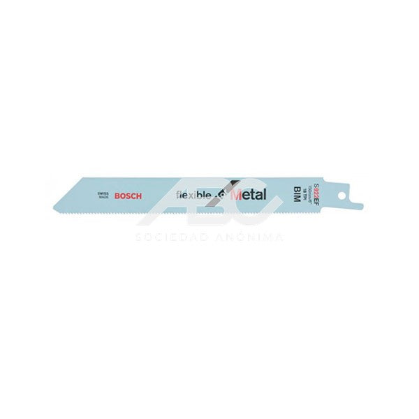 S922EF - CHAPAS SEMI GRUESAS, TUBOS Y PERFILES - X 2U BOSCH 2608656038