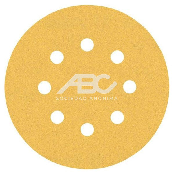 DISCO DE LIJA EXPERT C470; 125MM G120 5 PIEZAS BOSCH 2608900807