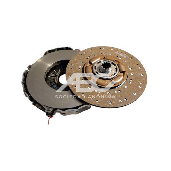 KIT DE EMBRAGUES PESADOS IVECO STRALIS 4X2-6X2-6X4 CURSOR 13 DIAMETRO 430 MM - 10 ESTRIAS_