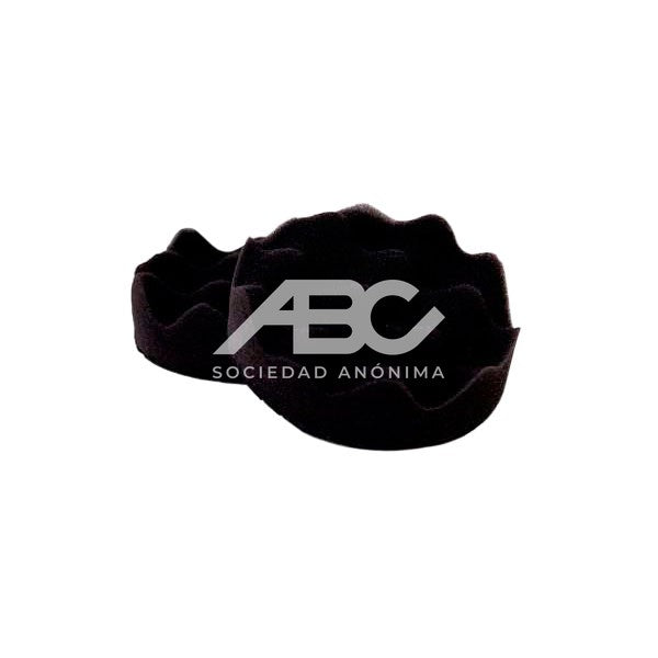 PN05726 PAÑO P/PULIDO 3" (NEGRO) PACK 2 UNIDADES 3M 53758