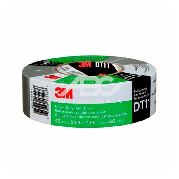 CINTA DUCTO DT11 SILVER 48MM X 54.8M 3M 66282