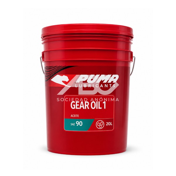 ACEITE PUMA GEAR OIL 1 SAE 90 B.20L - LUBRICANTE MINERAL PARA DIFERENCIALES Y TRANSMISIONES 4202227