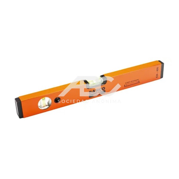 NIVEL DE ALUMINIO, LARGO 600 MM BAHCO 426-600