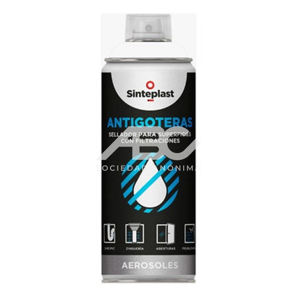 PINTURA EN AEROSOL ANTIGOTERAS ALUMINIO 440CM3 SINTEPLAST 43579012