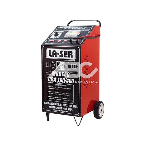 CARGADOR ARRANCADOR 100 AMP CARGA / 400 AMP ARRANQUE LASER 5005CAP