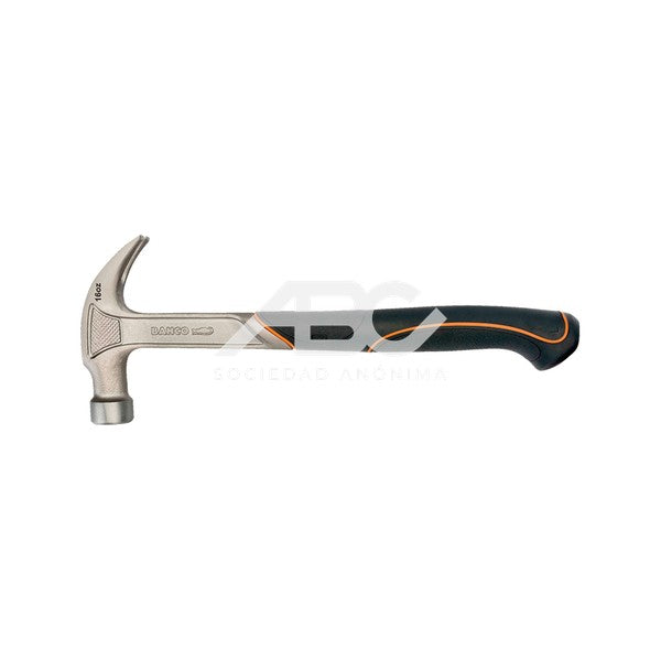 MARTILLO DE UÑA ERGO CON MANGO DE GOMA Y MANGO BI-MATERIAL DE 450 G BAHCO 529-16-L