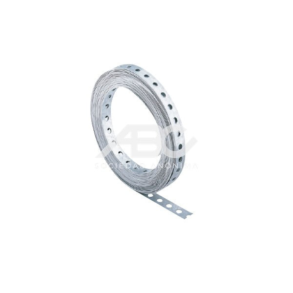 ABRAZADERAS CINTA PERFORADA ZBM 10MT 12MM CONTENIDO POR CAJA 6UN FISCHER 610512