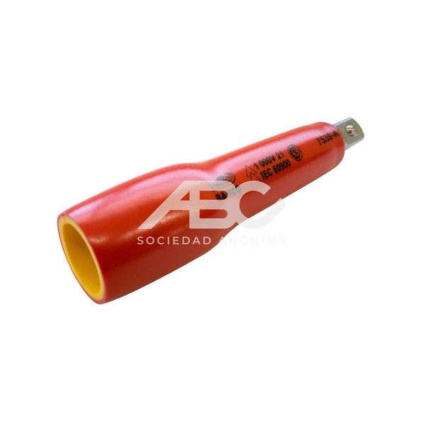 EXTENSION ENCASTRE 1/2" AISLADO 1000V BAHCO 753S-A-RN