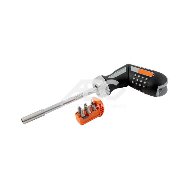 DESTORNILLADOR CON CRIQUE DE 1/4" CON MANGO EN FORMA DE PISTOLA 135 MM BAHCO 808050P