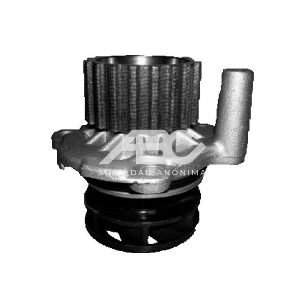 BOMBA DE AGUA AUDI A3 1.9CC TDI, ( POLEA DE 19 DIENTES )ALTURA DE POLEA 28.5 MM DOLZ A187
